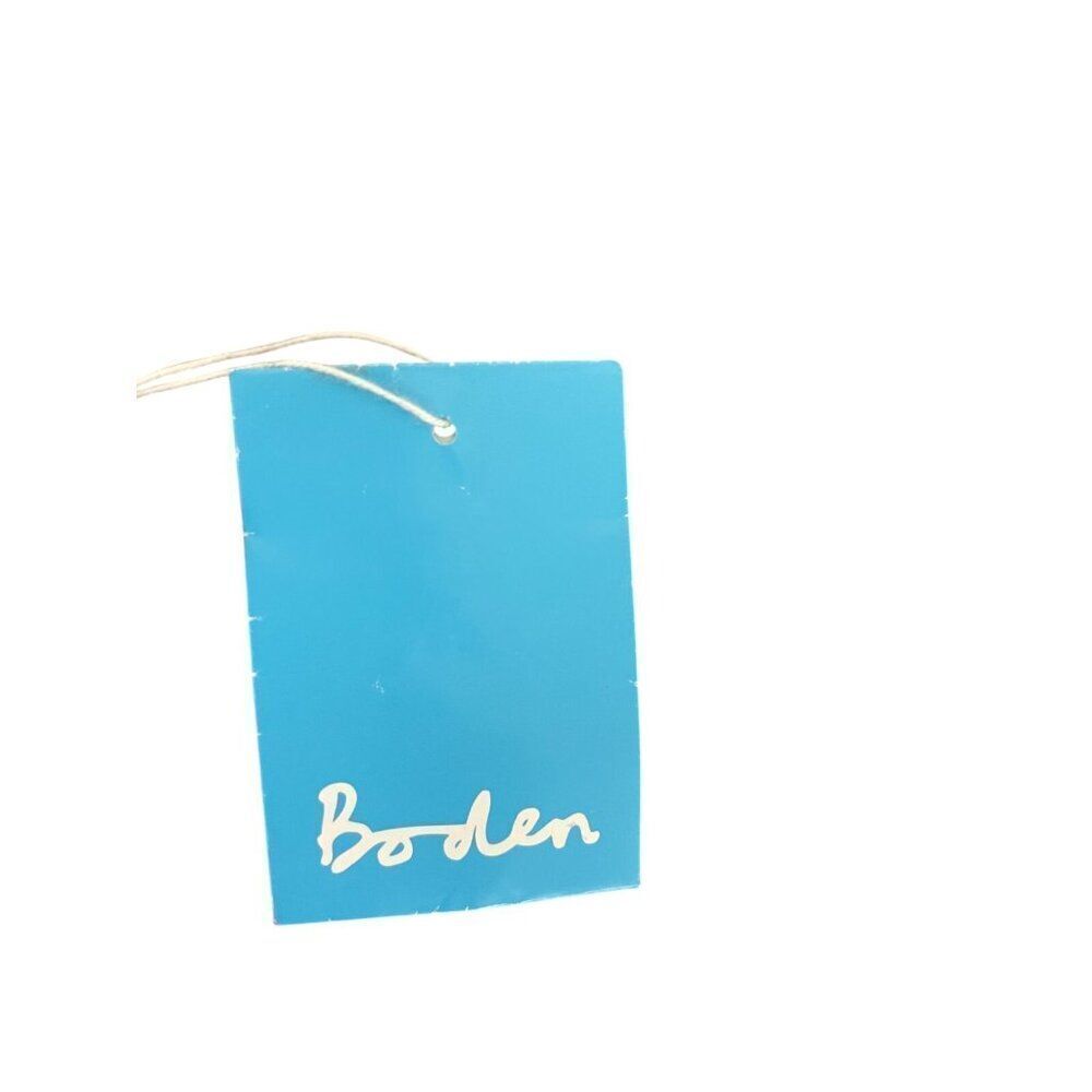 Boden Womens Pants chinos Blue UK 14 US 10 Bootcut Leg Stretch Flat Front NWT - Picture 10 of 16